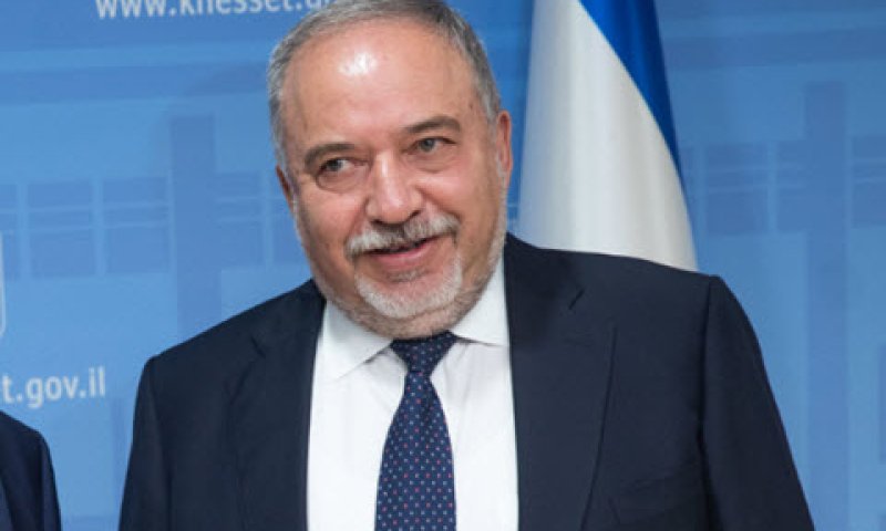 ליברמן. צופה טלטלה בגושים [צילום: הדס פרוש/פלאש 90]