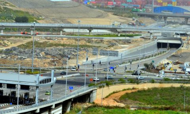 הכביש החדש. פתוח ממחר [צילום: צבי רוגר, עיריית חיפה]