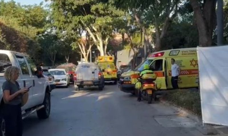 נפילת הכטב"ם בקיסריה [צילום: לפי סעיף 27א' לחוק זכויות יוצרים]