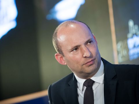 בנט. תקף והותקף חזרה [צילום: יונתן זינדל/פלאש 90]