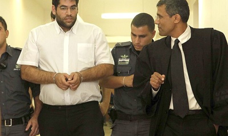 דניאל מעוז בבית המשפט [צילום: פלאש 90]