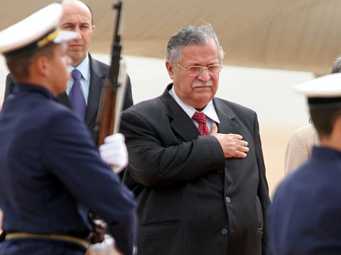 נשיא עירק מגיע לפיסגה [AP]