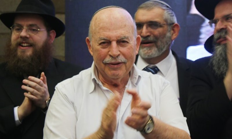 סלומינסקי. פורש מהכנסת [צילום: איציק וולף]