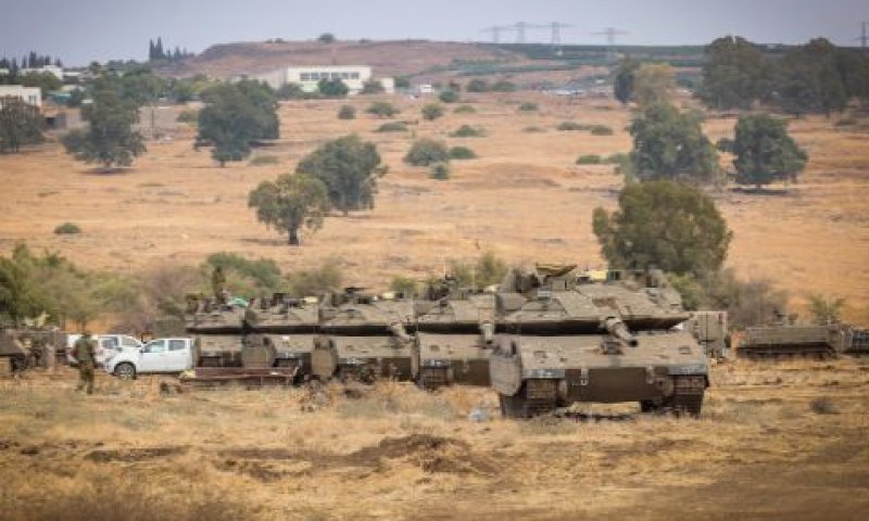 צה"ל בגבול הצפון [צילום: דוד כהן/פלאש 90]