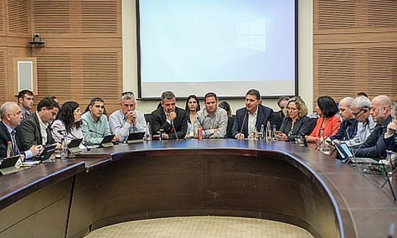 ראשי הרשויות בדיון בוועדה [צילום: דני שם-טוב, דוברות הכנסת]