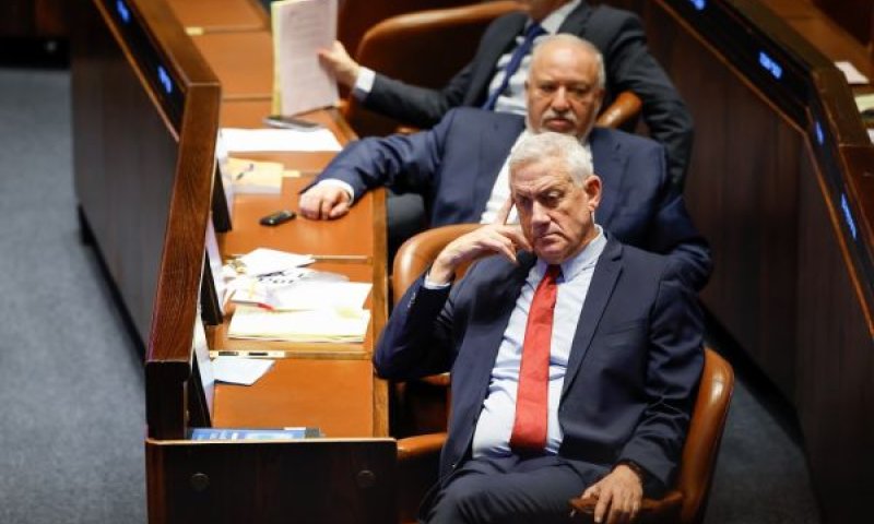 ליברמן וגנץ. עימות באופוזיציה [צילום: נועם מושקוביץ/דוברות הכנסת]