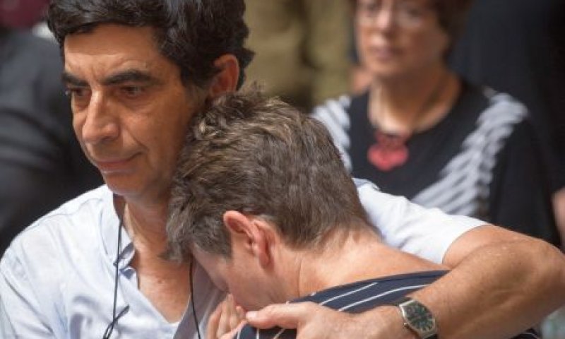 "לא הייתה מלחמה". לאה ושמחה גולדין [צילום: הדס פרוש/פלאש 90]