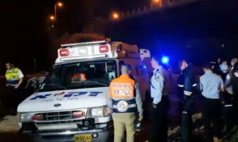 רכב זק"א בזירת המסילה