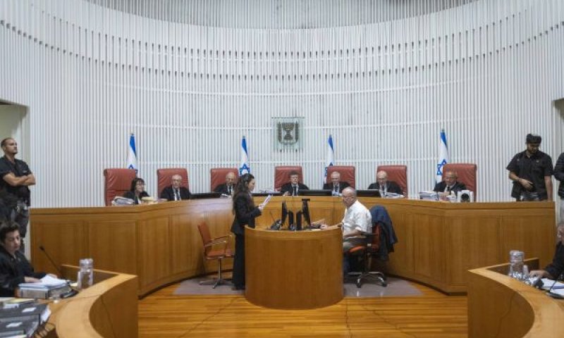 ההרכב המורחב בנושא הדחת מיארה [צילום: חיים גולדברג/פלאש 90]