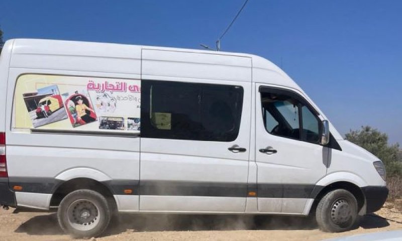 הרכב המסחרי שבו הגיע המחבל [צילום: שימוש לפי סעיף 27א לחוק זכויות יוצרים]