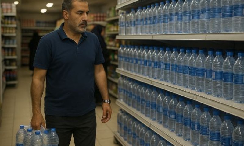 בצורת, מחסור ופחד מהברז [עיבוד AI]