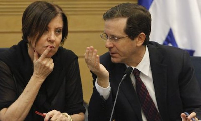 גלאון. מאחוריך ליברמן [צילום: מרים אלסטר/פלאש 90]