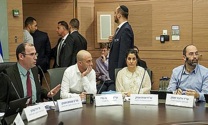 דיון סוער בוועדת חוקה [צילום: דני שם-טוב, דוברות הכנסת]