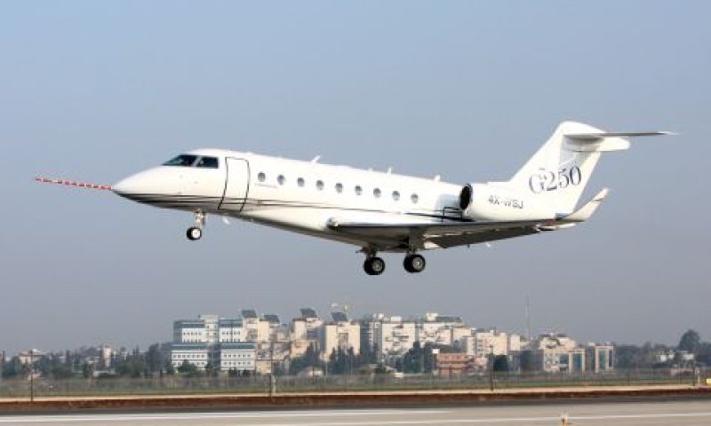 מטוס מנהלים G250 מתוצרת התעשייה האווירית [צילום: יח"צ]