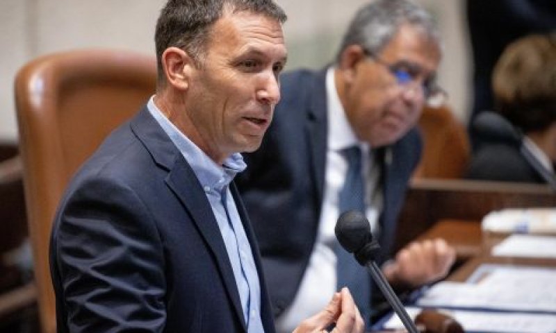 השר כהנא במליאה [צילום: יונתן זינדל/פלאש 90]
