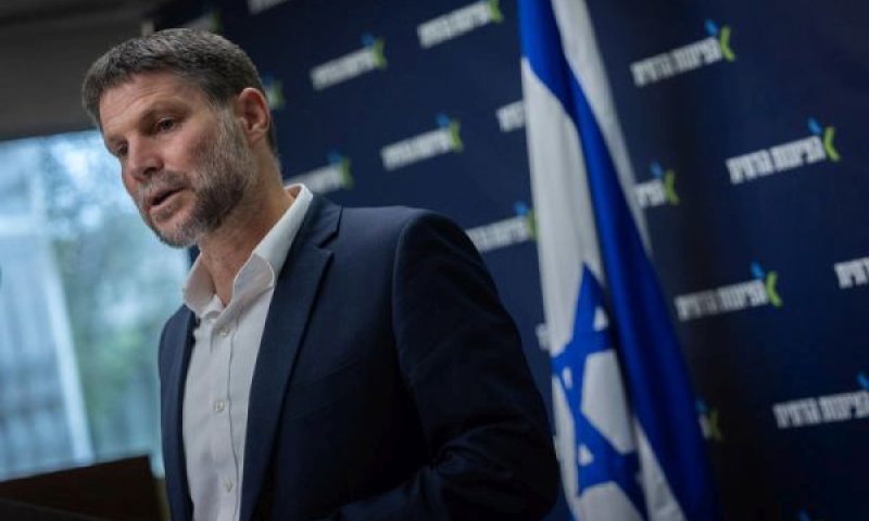 סמוטריץ'. רצועת ביטחון בלבנון ורשת ביטחון למשק [צילום: יונתן זינדל/פלאש 90]