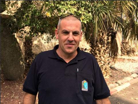חגי לוי מנהל פיקוח ואכיפה [צילום: רשות הכינרת]