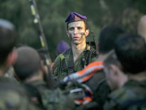שקט, דבר המפקד [צילום: פלאש 90]