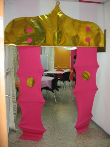 הצצה לאולם משתה המלך [צילום: וראייטי ירושלים]
