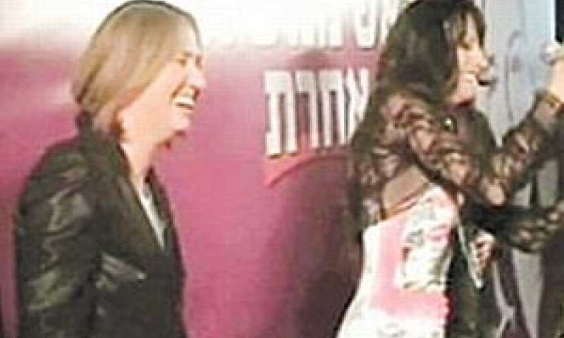 לבני. מצטרפת למסדר הדיוות[צילום: ערוץ 10]