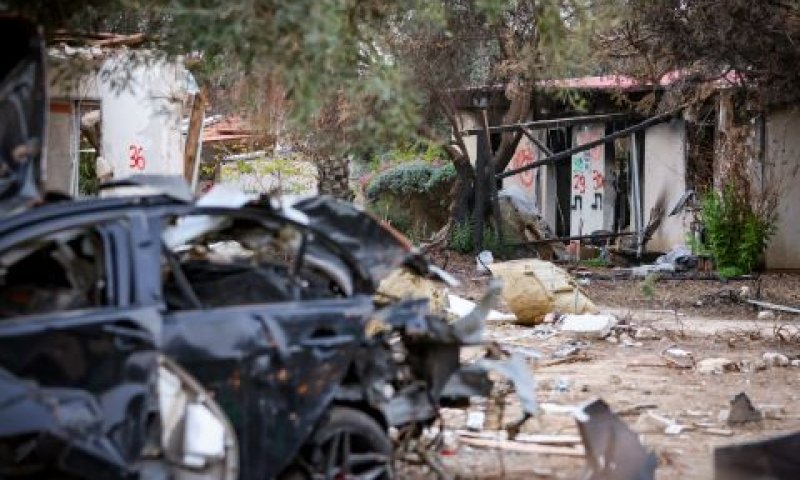 מהקיבוצים שנפגעו באופן חמור ביותר במתקפת 7 באוקטובר [צילום: יוסי זמיר/פלאש 90]