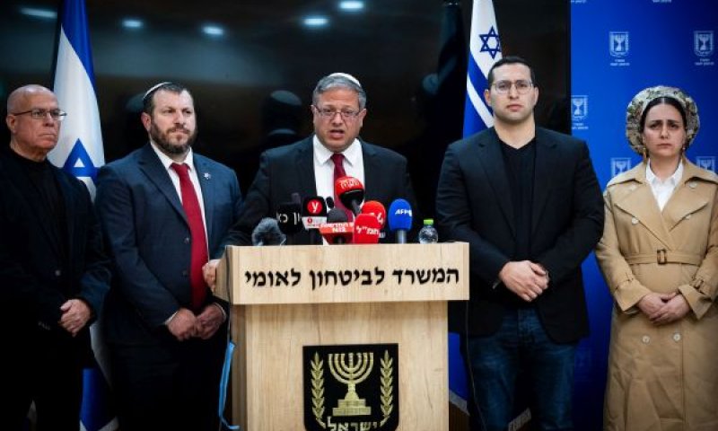 עוצמה יהודית. טענה לפגיעה בחקלאים [צילום: יונתן זינדל/פלאש 90]