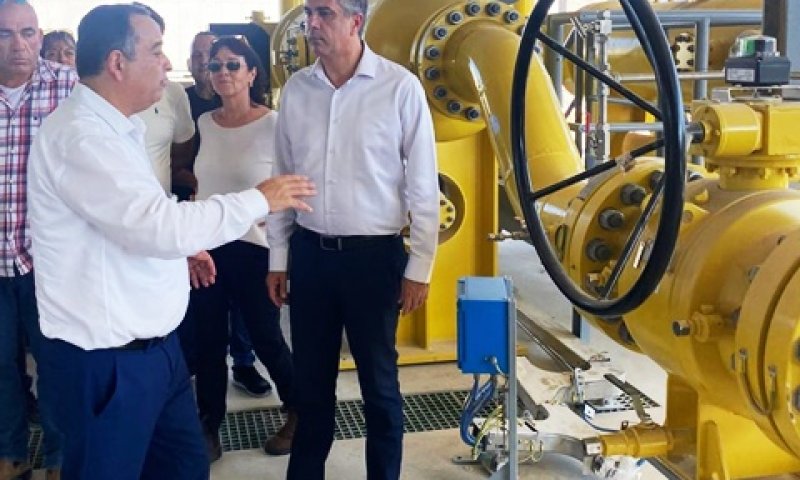 הכפלת המקטע תשרת את ייצוא הגז הטבעי [צילום: נתיבי הגז לישראל]
