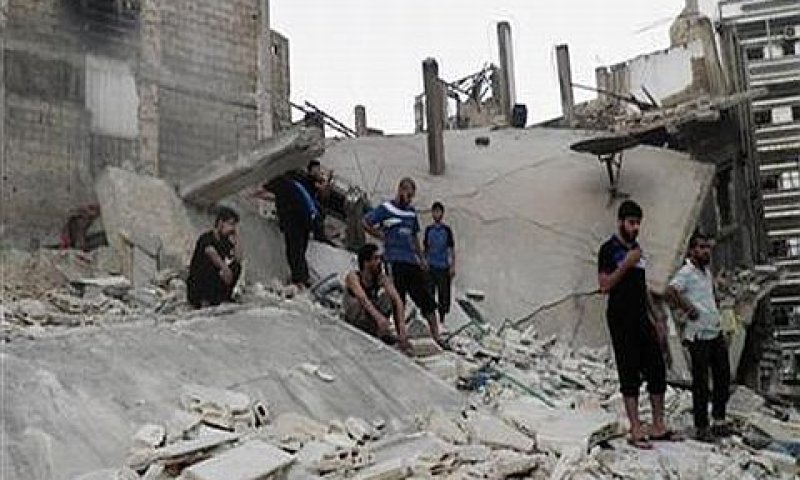 הקרבות נמשכים בדמשק ובחלב [צילום: AP]