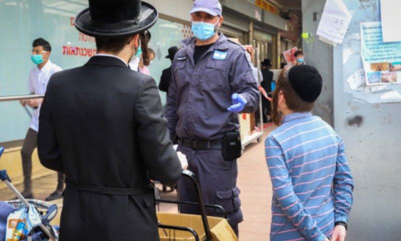 אכיפה באלעד [צילום: יוסי אלוני/פלאש 90]