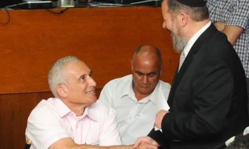 לופוליאנסקי וצ'רני. "התביעה יכולה לשבת" [צילום: פלאש 90]