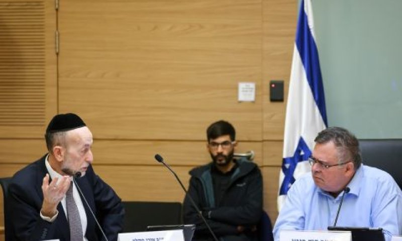 היו"ר ביטן וסגן השרה מקלב [צילום: נועם מושקוביץ/דוברות הכנסת]