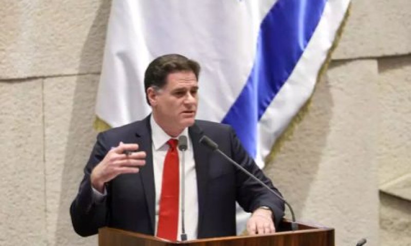 דרמר במענה לשאילתות בכנסת [צילום: דוברות הכנסת]