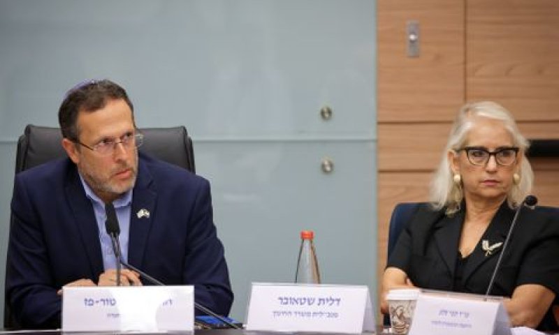דלית שטאובר, ח"כ טור-פז [צילום: נועם מושקוביץ, דוברות הכנסת]