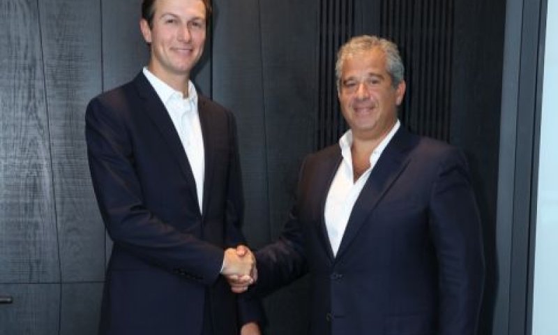 אסי שמלצר, ג'ארד קושנר [צילום: עזרא לוי]