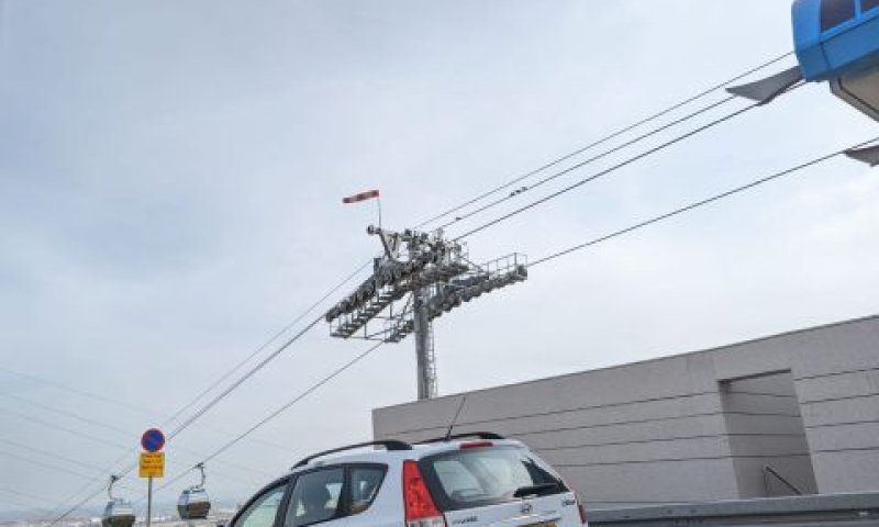 הרכבלית. החוק מונע הפעלה בשבת [צילום: יגל מימון]