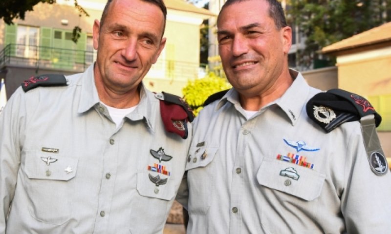 אלופים אייל זמיר והרצי הלוי. אחד מהם יהיה הרמטכ"ל הבא [צילום: פלאש 90]