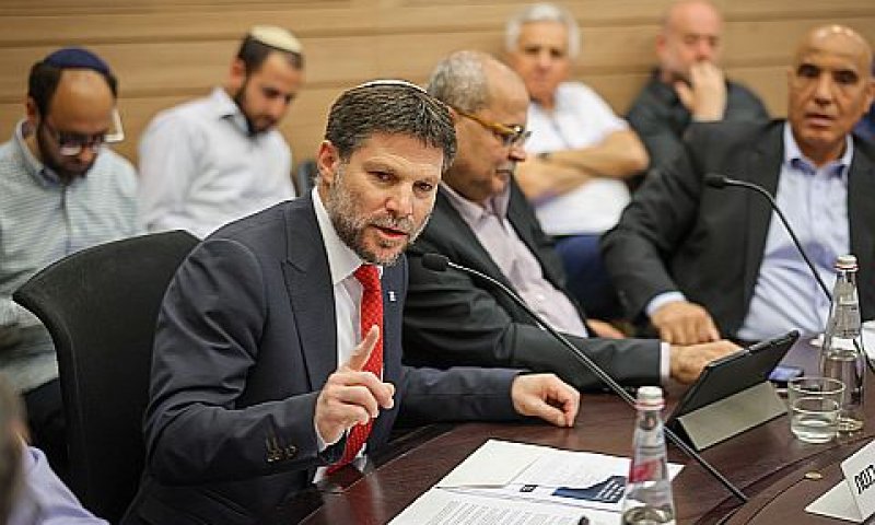 סמוטריץ'. "מתקן עיוותים ועושה צדק חלוקתי אמיתי" [צילום: נועם מושקוביץ, דוברות הכנסת]