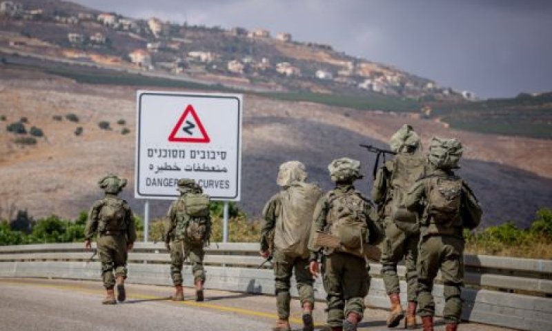 לוחמים בגבול הצפון [צילום: דוד כהן/פלאש 90]