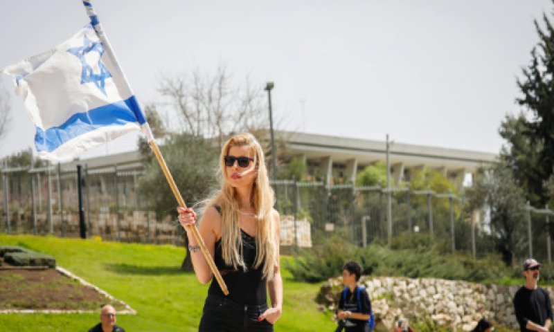 "לישראל מגיעה כנסת מתפקדת" [צילום: אוליביה פיטוסי/פלאש 90]