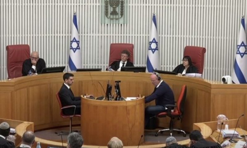 הדיון היום במינוי ראש השב"כ [צילום: לע"מ, הרשות השופטת]