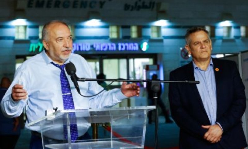 הורוביץ וליברמן [צילום: פלאש 90]