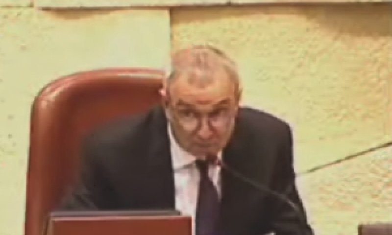 אהרונוביץ'. תצא הודעה מסודרת [צילום: ערוץ הכנסת]