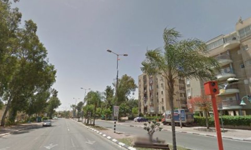 דקירה ברחוב הרצל ברמלה [צילום: סטריט וויו]