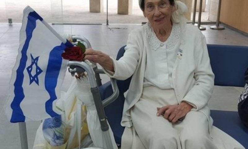 גורביץ'. אם הפצועים [צילום: אלי אלון]