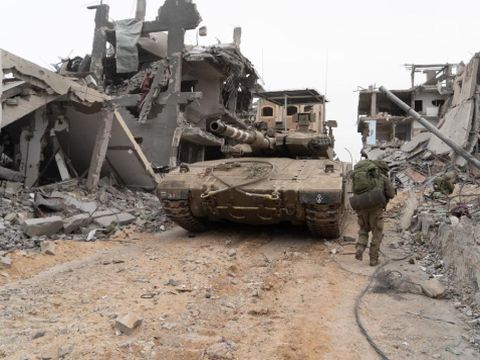 תיעוד מפעילות הכוחות הקרקעיים בעזה [צילום: דובר צה"ל]