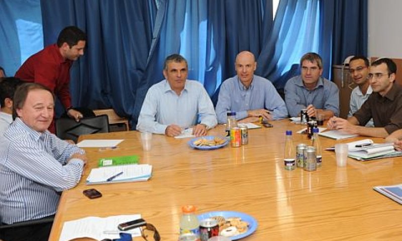 השימוע שנערך לחברות בעניין דמי הקישוריות [צילום: ששון תירם]