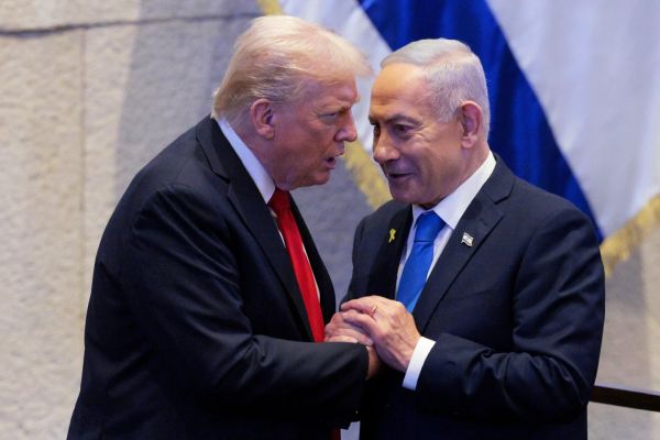 חמינאי האב חוסל ב-28.02.26 בהוראת השניים [צילום: AP/Chip Somodevilla]