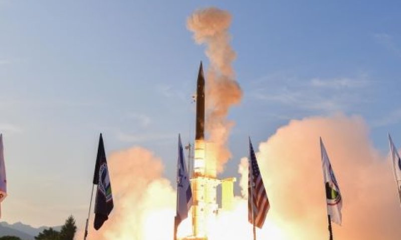 מערכת חץ 3 [צילום: דוברות משרד הביטחון]