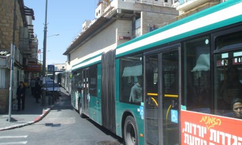 קו אוטובוס בירושלים [צילום אילוסטרציה: איתמר לוין]