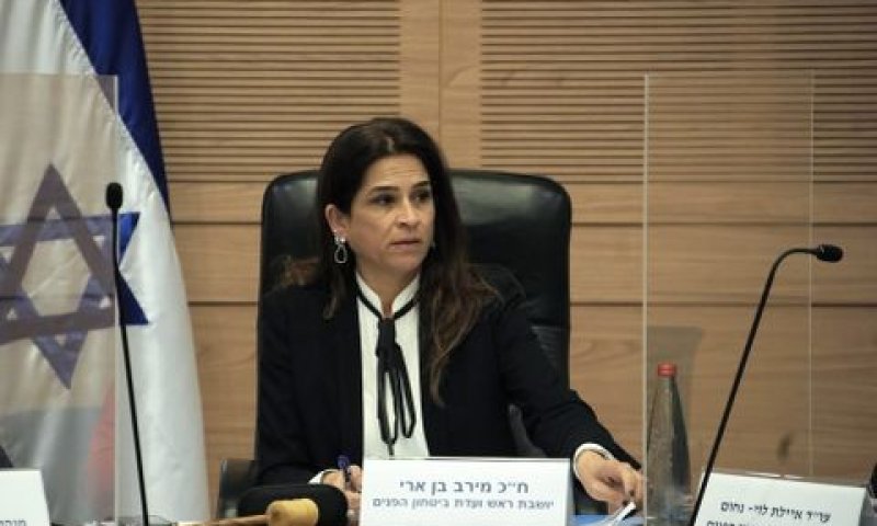 היו"ר בן-ארי. "תוך פחות מחצי שנה החוק עובר" [צילום: דני שם-טוב, דוברות הכנסת]
